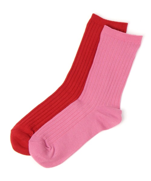 niko and...(ニコアンド)の「オリジナルカラー2Pソックス(ソックス/靴下・レディース・その他2/レッド/ホワイト/その他4/その他3/その他6/その他5/ピンク/その他1・FREE)」の3枚目の写真