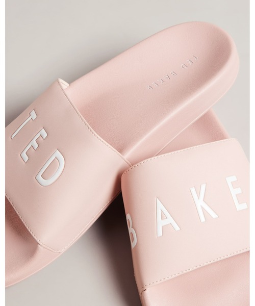 Ted Baker(テッドベーカー)の「ASED ロゴディテール スリッパサンダル(サンダル・レディース・ピンク系その他・38/39/36/37)」の6枚目の写真