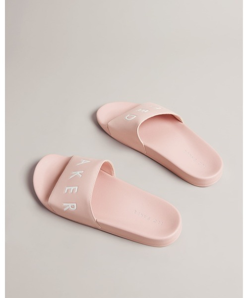 Ted Baker(テッドベーカー)の「ASED ロゴディテール スリッパサンダル(サンダル・レディース・ピンク系その他・38/39/36/37)」の7枚目の写真