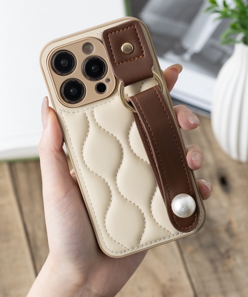 セール】iPhone スマホケース カバー PUレザー オニオンキルティング