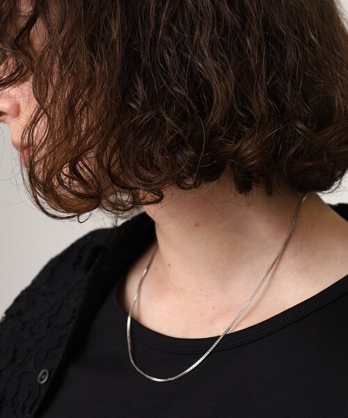 tk.TAKEO KIKUCHI（ティーケータケオキクチ）の「◆3WAYトリプルリングネックレス（ネックレス・メンズ・シルバー/シルバー系1/シルバー系・13）」の21枚目の写真