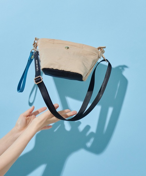 TRIP.INN】2WAYポケット横型ショルダーバッグ S（ショルダーバッグ