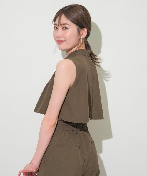 AND COUTURE（アンドクチュール）の「【WEB限定】ハイカラー
