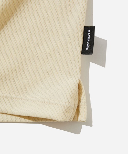 Saturdays NYC（サタデーズ ニューヨークシティ ）の「Raymond SS Polo（ポロシャツ・メンズ・ベージュ/ブラウン系その他2・X-SMALL/L/M/XL/S）」の7枚目の写真