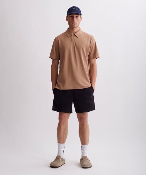Saturdays NYC（サタデーズ ニューヨークシティ ）の「Raymond SS Polo（ポロシャツ・メンズ・ベージュ/ブラウン系その他2・X-SMALL/L/M/XL/S）」の11枚目の写真