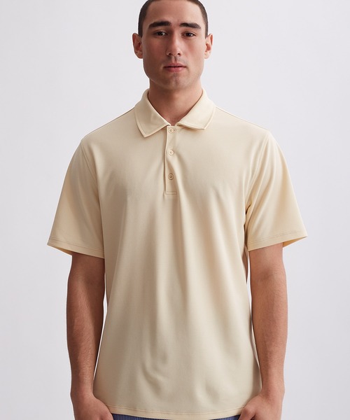 Saturdays NYC（サタデーズ ニューヨークシティ ）の「Raymond SS Polo（ポロシャツ・メンズ・ベージュ/ブラウン系その他2・X-SMALL/L/M/XL/S）」の12枚目の写真