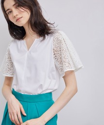 ROPE' | フレアースリーブレースカットソー(Tシャツ/カットソー)