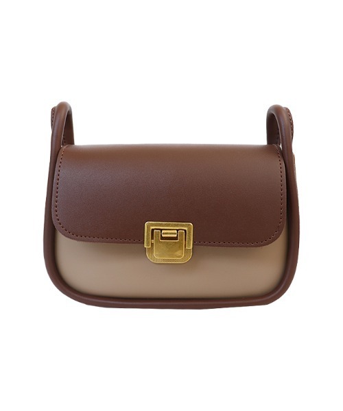 ACYM（アシーム）の「2tone shoulder バッグ（ショルダーバッグ・レディース・ベージュ/ブラック・FREE）」の21枚目の写真