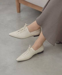 tukn. | 【tukn.トゥクン】 レースアップマニッシュシューズ/ポインテッド/紐靴(その他シューズ)