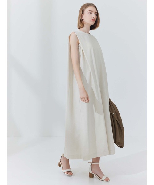 CEDNIE(セドニー)の「ショルダータックノースリワンピース(ワンピース・レディース・ネイビー/アイボリー・S/M)」の22枚目の写真