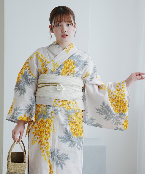 utatane ウタタネ 浴衣 セール】ひとりで着れる！かんたん二部式浴衣セット utatane