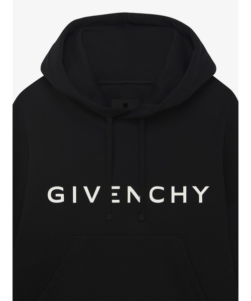 GIVENCHY（ジバンシイ）の「CROPPED HOODIE（パーカー・メンズ・ブラック・X-SMALL/SMALL/MEDIUM）」の2枚目の写真