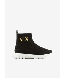 ARMANI EXCHANGE | 【A|X アルマーニ エクスチェンジ】A|Xロゴ　ソックススニーカー(スニーカー)