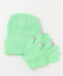 【GOLDCOAST】BEANIE AND GLOVE SET