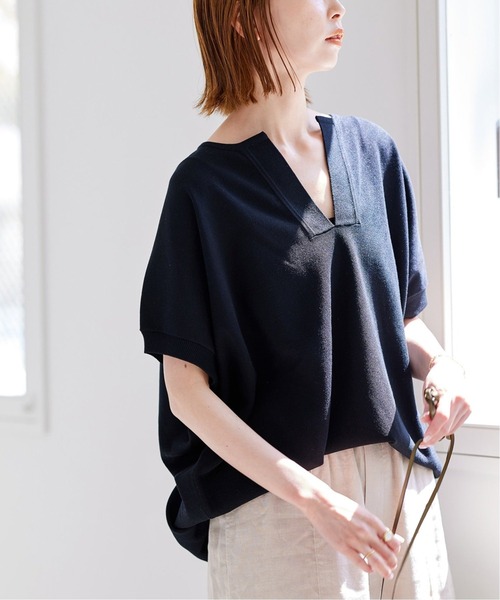 ジャーナルスタンダード GOODMOODノースリーブカフタンプルオーバー 白 黒 JOURNAL STANDARD（ジャーナルスタンダード）の「GOODMOODノースリーブ