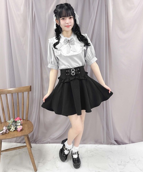 ROJITA(ロジータ)の「ボリューム三角衿ブラウス(シャツ/ブラウス・レディース・ブラック/ホワイト/パープル・FREE)」の17枚目の写真