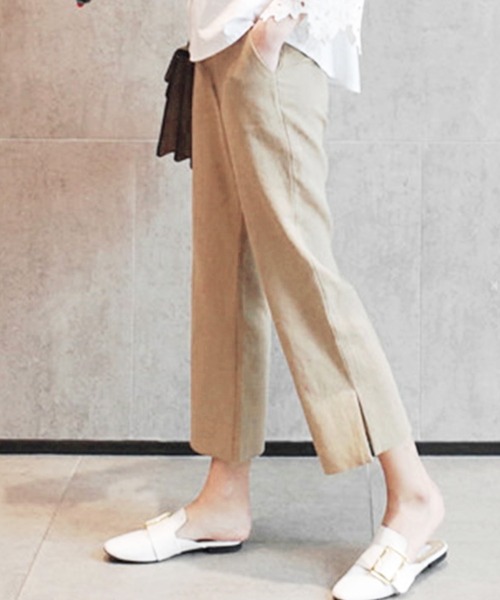 Dewlily（デューリリー）の「テーパードパンツ（その他パンツ・レディース・ベージュ/ホワイト/ブラック・L/XL/M）」の17枚目の写真