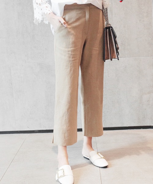 Dewlily（デューリリー）の「テーパードパンツ（その他パンツ・レディース・ベージュ/ホワイト/ブラック・L/XL/M）」の7枚目の写真