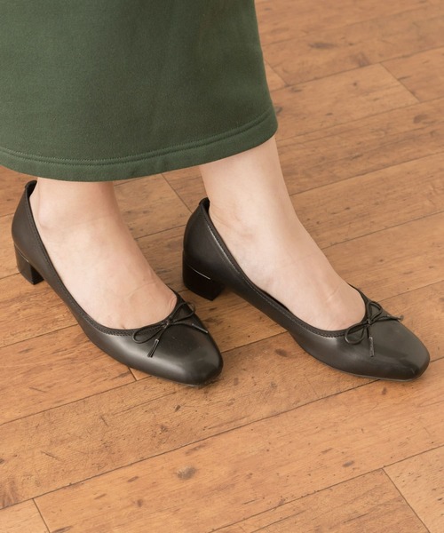 URBAN RESEARCH Sonny Label（アーバンリサーチサニーレーベル）の「メタリックヒールバレエシューズ（バレエシューズ・レディース・ゴールド/ブラック/シルバー・36/37/38）」の5枚目の写真