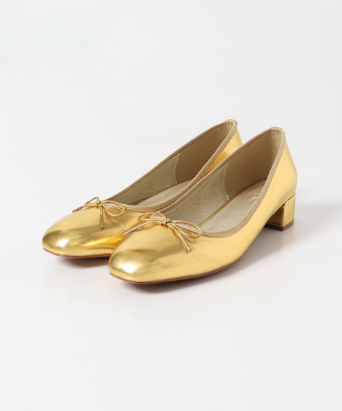 URBAN RESEARCH Sonny Label（アーバンリサーチサニーレーベル）の「メタリックヒールバレエシューズ（バレエシューズ・レディース・ゴールド/ブラック/シルバー・36/37/38）」の7枚目の写真