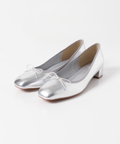 URBAN RESEARCH Sonny Label（アーバンリサーチサニーレーベル）の「メタリックヒールバレエシューズ（バレエシューズ・レディース・ゴールド/ブラック/シルバー・36/37/38）」の9枚目の写真