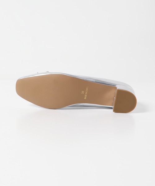 URBAN RESEARCH Sonny Label（アーバンリサーチサニーレーベル）の「メタリックヒールバレエシューズ（バレエシューズ・レディース・ゴールド/ブラック/シルバー・36/37/38）」の12枚目の写真