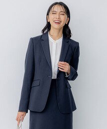 23区（ニジュウサンク）の「【洗える】ウールライクカルゼ テーラード ジャケット（テーラードジャケット・レディース）」