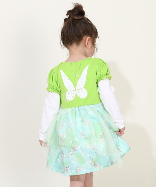 Disney（ディズニー）の「ディズニー プリンセス/ワンピース8724K（ワンピース・キッズ・その他22/その他29/その他21/ネイビー/ライトグリーン系1/ピンク/ライトブルー/イエロー/レッド/イエロー×グリーン・120cm/130cm/100cm/110cm/90cm）」の6枚目の写真