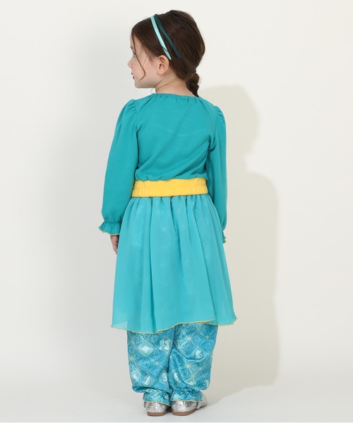 Disney（ディズニー）の「ディズニー プリンセス/ワンピース8724K（ワンピース・キッズ・その他22/その他29/その他21/ネイビー/ライトグリーン系1/ピンク/ライトブルー/イエロー/レッド/イエロー×グリーン・120cm/130cm/100cm/110cm/90cm）」の19枚目の写真