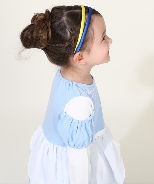 Disney（ディズニー）の「ディズニー プリンセス/ワンピース8724K（ワンピース・キッズ・その他22/その他29/その他21/ネイビー/ライトグリーン系1/ピンク/ライトブルー/イエロー/レッド/イエロー×グリーン・120cm/130cm/100cm/110cm/90cm）」の18枚目の写真