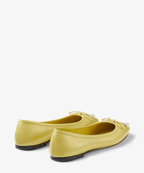 JIMMY CHOO（ジミーチュウ）の「ELME FLAT（バレエシューズ・レディース・ゴールド/イエロー/ピンク/ブラック・36/36.5/37/37.5/38/35.5）」の8枚目の写真