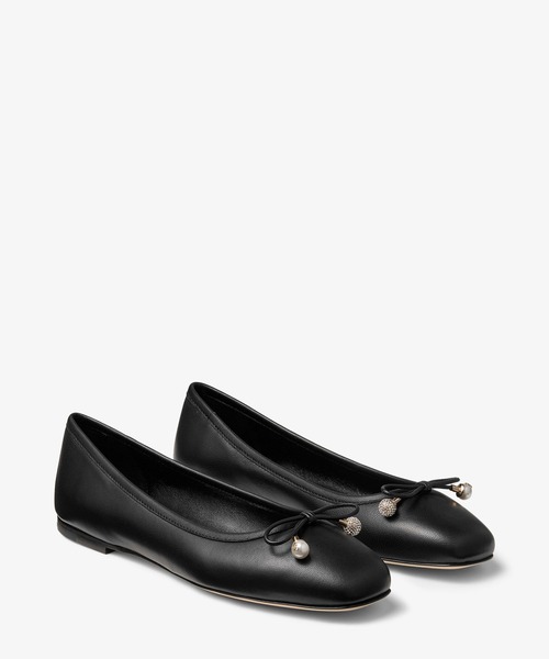 JIMMY CHOO（ジミーチュウ）の「ELME FLAT（バレエシューズ・レディース・ゴールド/イエロー/ピンク/ブラック・36/36.5/37/37.5/38/35.5）」の16枚目の写真