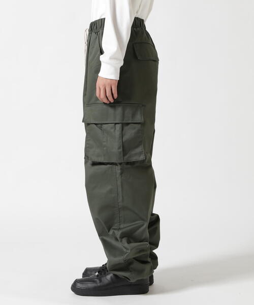 DANKE SCHON（ダンケシェーン）の「【WEB&DEPOT限定】DankeSchon/ダンケシェーン/TC TWILL CARGO PANTS（カーゴパンツ・レディース・ブラック/ベージュ・L/M）」の7枚目の写真