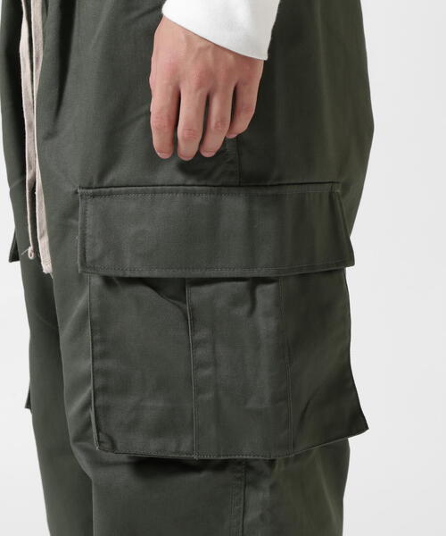 DANKE SCHON（ダンケシェーン）の「【WEB&DEPOT限定】DankeSchon/ダンケシェーン/TC TWILL CARGO PANTS（カーゴパンツ・レディース・ブラック/ベージュ・L/M）」の11枚目の写真