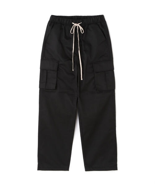 DANKE SCHON（ダンケシェーン）の「【WEB&DEPOT限定】DankeSchon/ダンケシェーン/TC TWILL CARGO PANTS（カーゴパンツ・レディース・ブラック/ベージュ・L/M）」の2枚目の写真