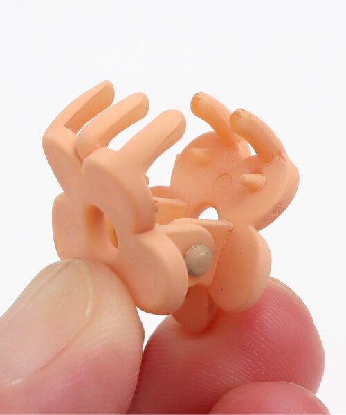 apres les cours(アプレレクール)の「お花ミニクリップ・リボンヘアゴムセット(ヘアゴム・キッズ・ピンク/アイボリー・FREE)」の9枚目の写真