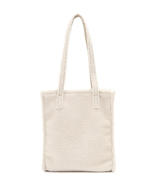 NATURAL BEAUTY BASIC(ナチュラルビューティーベーシック)の「◇【Oggi12月号掲載】テディベアナロートート(トートバッグ・レディース・オフホワイト/ブラウン/グレー・フリ-)」の22枚目の写真