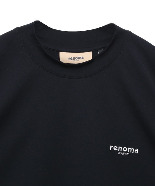 renoma PARIS（レノマパリス）の「LOGO MOCK NECK T-SHIRT SS（T