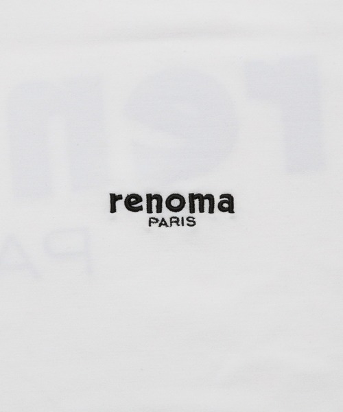 renoma PARIS（レノマパリス）の「LOGO MOCK NECK T-SHIRT SS（T