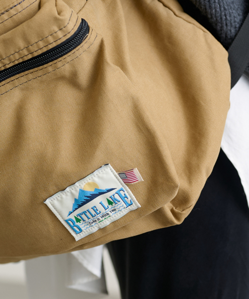 FRAMeWORK(フレームワーク)の「【BATTLE LAKE/バトルレイク】canvas Day Pack(バックパック/リュック・レディース・キャメル・FREE)」の6枚目の写真