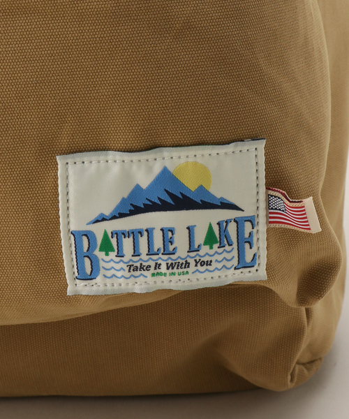 FRAMeWORK(フレームワーク)の「【BATTLE LAKE/バトルレイク】canvas Day Pack(バックパック/リュック・レディース・キャメル・FREE)」の18枚目の写真