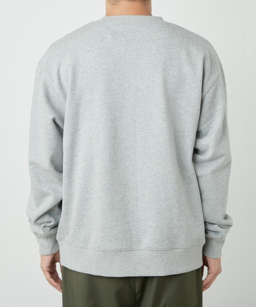 CIAOPANIC TYPY（チャオパニックティピー）の「【ユニセックス】ワンポイント刺繍裏毛スウェット（スウェット・メンズ・ライトグレー/アイボリー/チャコールグレー/ブラック/ネイビー/オフホワイト・MEDIUM/LARGE）」の10枚目の写真