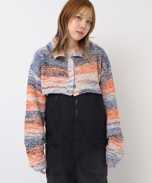 RNA | K2641 MIXヤーンショートカーデ(カーディガン/ボレロ)