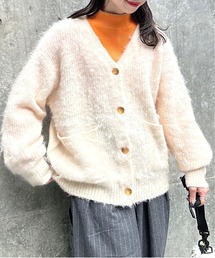 niko and... | モンスターブラッシュVネックカーディガン(カーディガン/ボレロ)