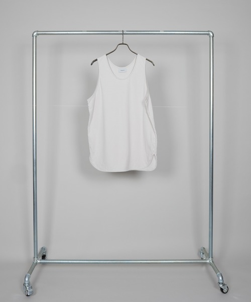 Iroquois（イロコイ）の「LAYERED LONG T/T（タンクトップ・メンズ・ライトブルー/ライトピンク/オフホワイト/ベージュ/ブラック・1/2/3）」の22枚目の写真