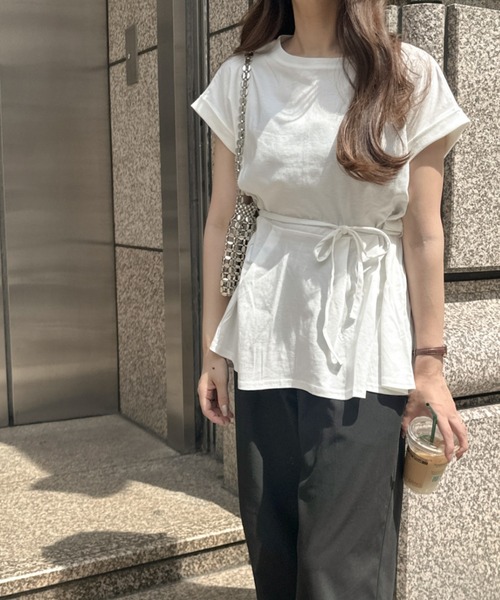セール】綺麗見えの旬アイテム。オーガニックコットン混