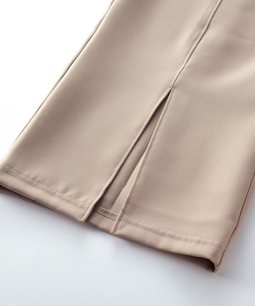 RANAN（ラナン）の「[低身長サイズ有]美脚シルエットスリットフレアパンツ（その他パンツ・レディース・チャコール/ブラック/ライトグレー/ロイヤルブルー/ライトピンク/ブルー系その他・LL/S/M/L）」の11枚目の写真