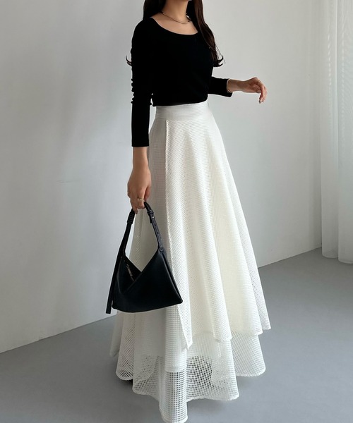 美品✨しっとり♡ フォクシー カシミヤ100%フレアスカート アイボリー 38 LIMITED EDITION – FOXEY 公式オンラインブティック
