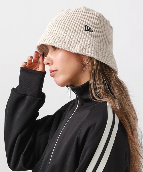 NEW ERA(ニューエラ)の「【NEW ERA(ニューエラ)】KINT BUCKET(ハット・レディース・オフホワイト/ブラック・FREE)」の4枚目の写真