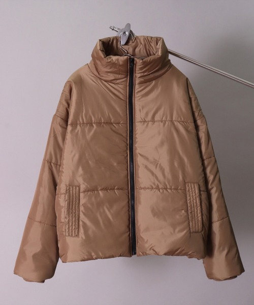 BAYBLO（ベイブロ）の「(DV)【ユニセックス】中綿 パデット ボリューム ジャケット（ダウンジャケット/コート・メンズ・オフホワイト/チャコールグレー/ブラック/ベージュ・LARGE/MEDIUM/X-LARGE）」の12枚目の写真